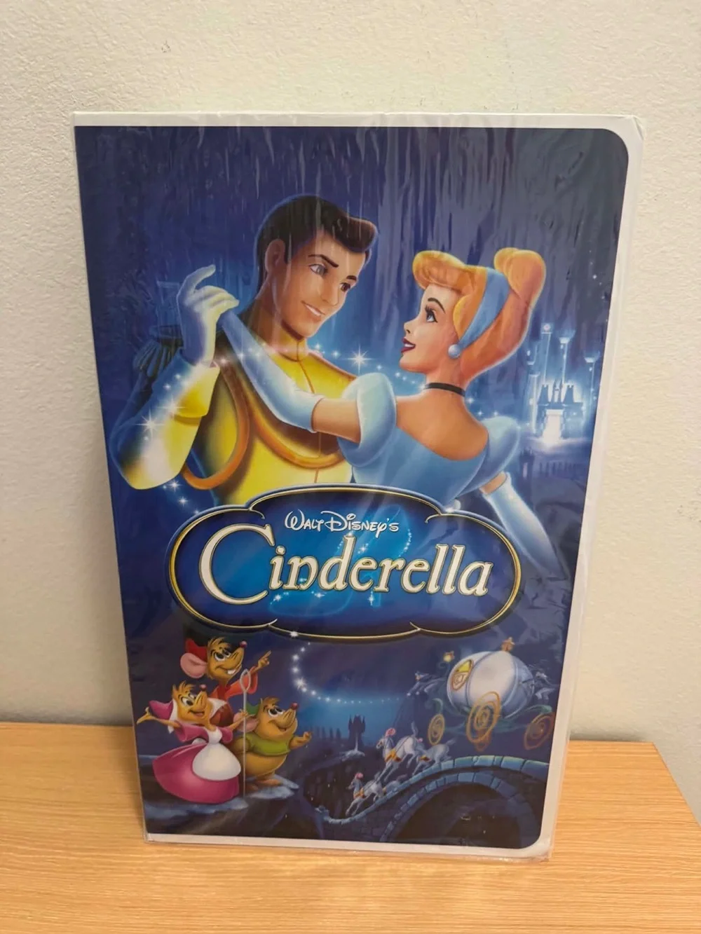 Disney’s Cinderella Classic VHS Boxed Silk Touch Throw, 50